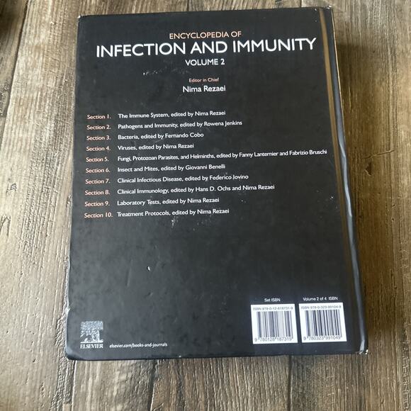 Encyclopedia Of Infection And Immunity Volume 2 ONLY Nima rezaei - Picture 3 of 5